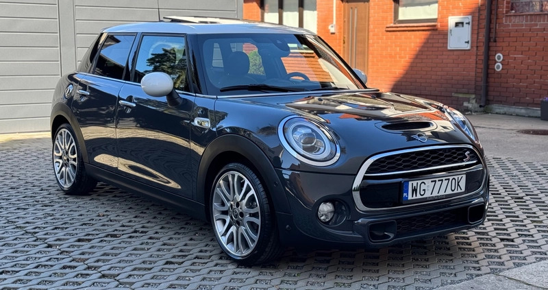MINI Cooper S cena 84700 przebieg: 56916, rok produkcji 2018 z Myszyniec małe 781